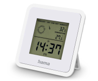 HAMA TERMOMETR/HIGROMETR BORNEO BIAŁY 4047443517852 - 1416483 - zdjęcie 2
